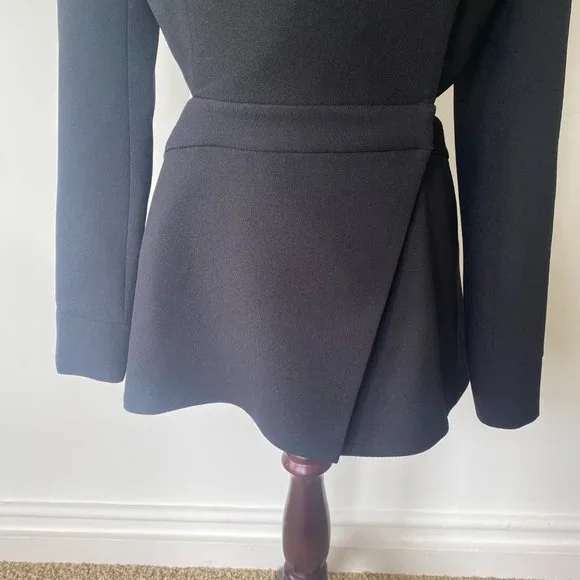 Misha Collection Open Back Jacket Blazer Black - Picture 5 of 11